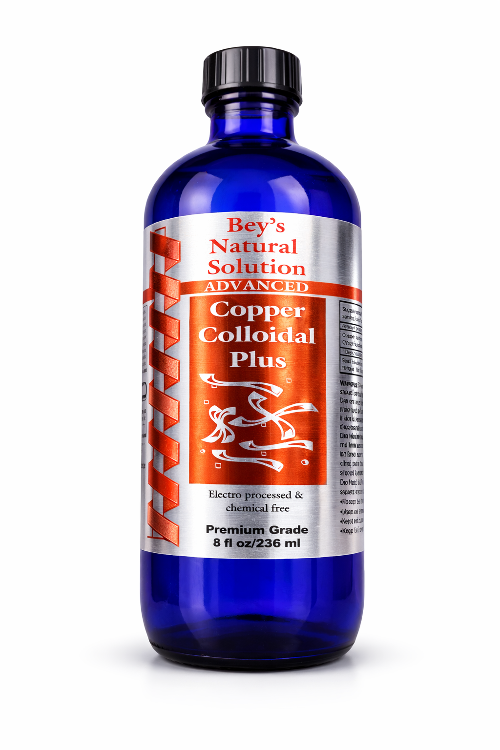 Bey's Natural Solution Copper Colloidal 20 ppm