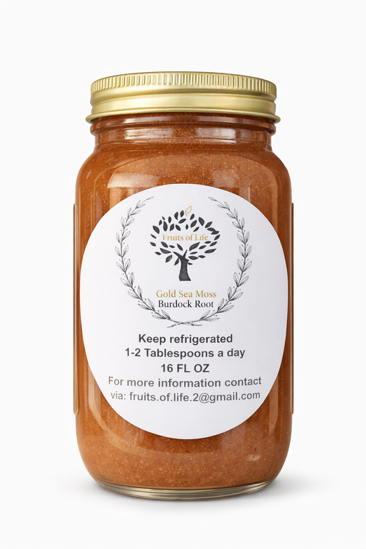 Fruits of Life Burdock Root & Gold Sea Moss Gel